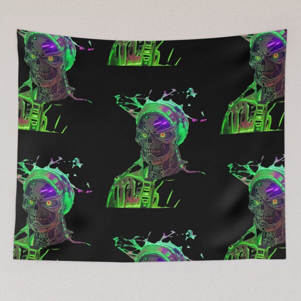 Item preview, Neon zombie designed and sold by Glenbobagins.