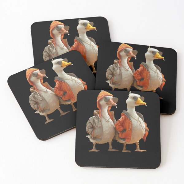 Item preview, Ducks in chic streetwear attire designed and sold by Tee Studio.