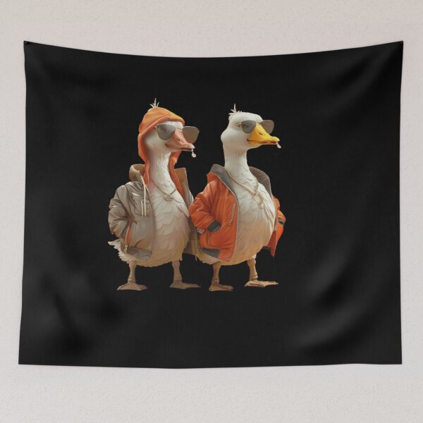 Item preview, Ducks in chic streetwear attire designed and sold by Tee Studio.