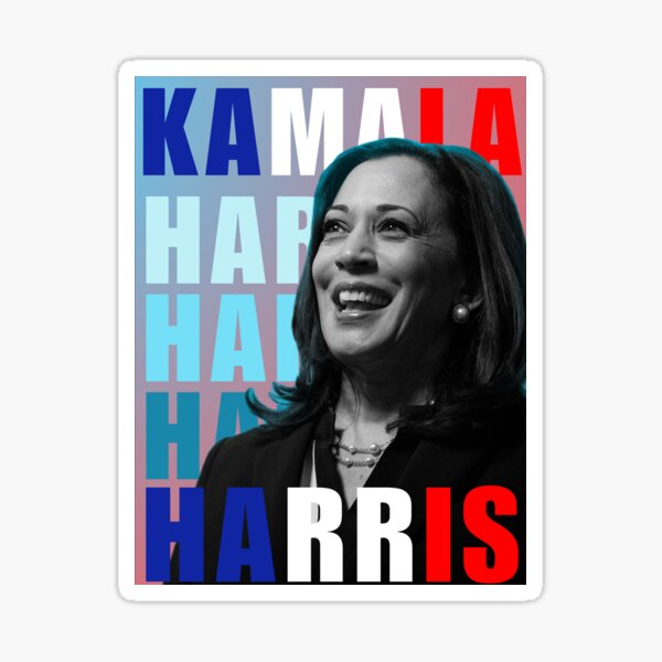 Vista previa del artículo con la obra «Estilo del cartel del arte de Kamala Harris», diseñado y vendido por PoliticalShopp.