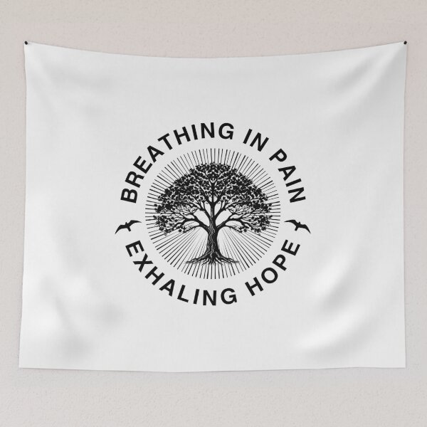 Item preview, Breathing in Pain, Exhaling Hope designed and sold by VOIDOR.