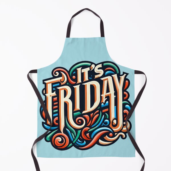Item preview, It's Friday, typography, pun designed and sold by maxmaj.