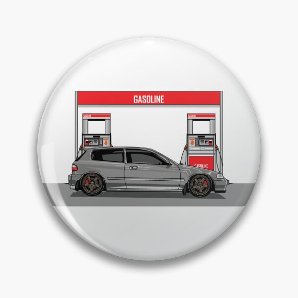 Item preview, Civic en la bomba de gasolina designed and sold by LAPRADEENT.
