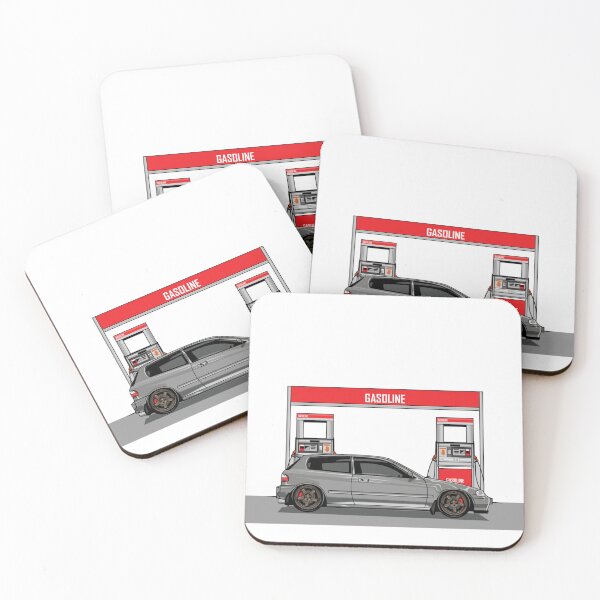 Item preview, Civic at gas pump designed and sold by LAPRADEENT.