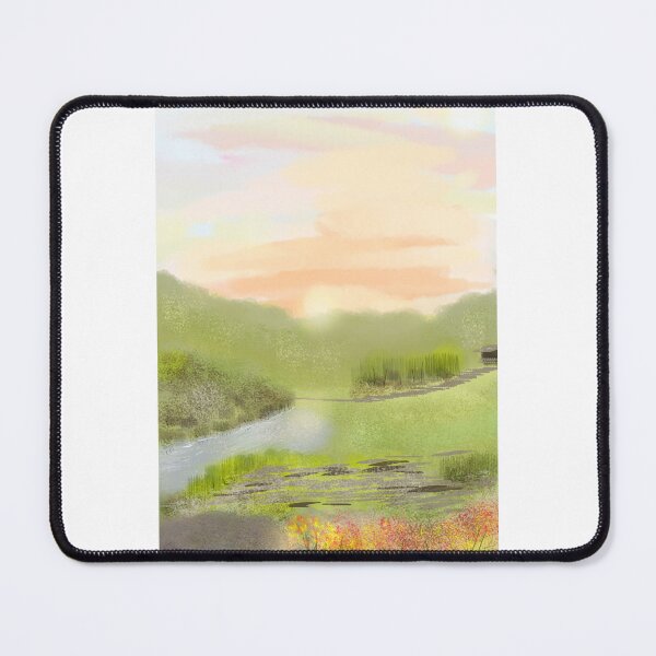 Item preview, Sun reflection green valley designed and sold by Art-by-JKC.