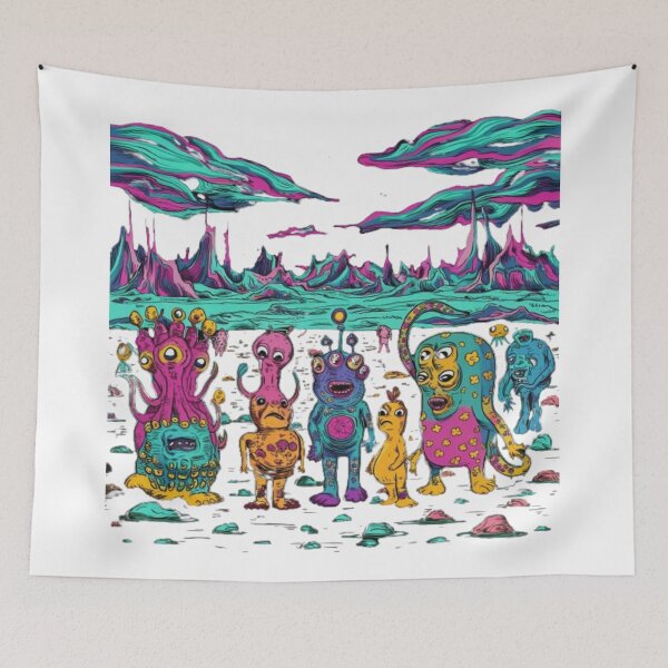Item preview, Friendly Monster Madness designed and sold by XquisiteFashion.