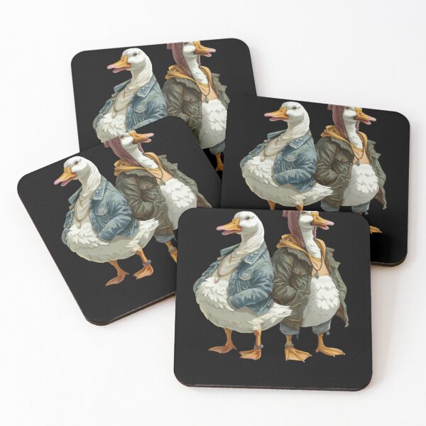 Item preview, Trendsetting ducks in fashionable designed and sold by Tee Studio.