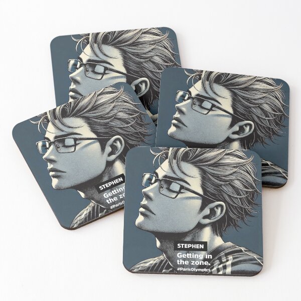 Item preview, Stephen getting in the zone.  designed and sold by YOURTWIST.
