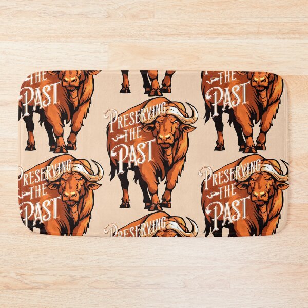 Item preview, Preserving the Past: Bison’s Strength and Heritage in White, Black, and Brown designed and sold by SplashTastic.