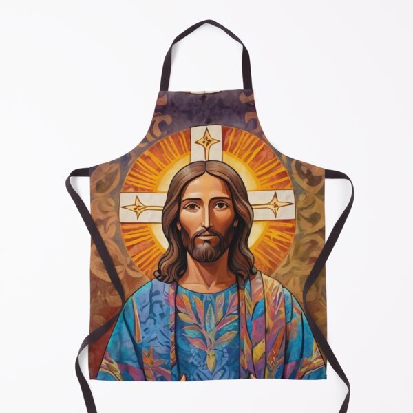 Item preview, Jesus in a batik robe 3 designed and sold by Warih.