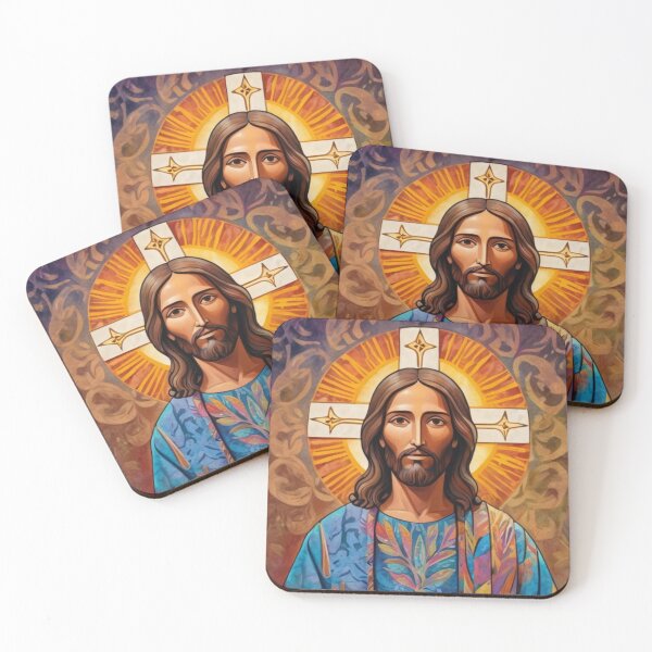 Item preview, Jesus in a batik robe 3 designed and sold by Warih.