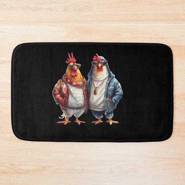 Item preview, Streetwear-dressed chickens looking designed and sold by Tee Studio.
