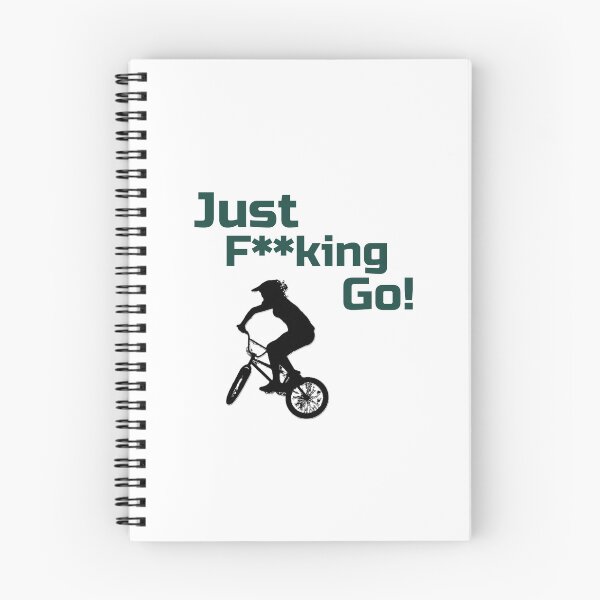 Item preview, Bmx Bike - Just F--king Go! designed and sold by TrueNorthSpirit.