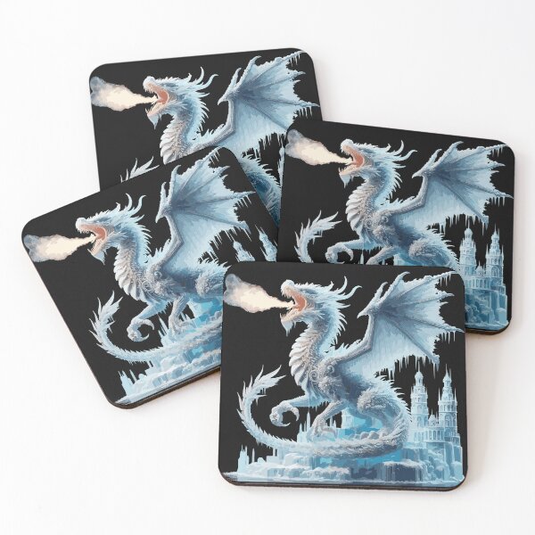 Item preview, Ice Dragon and The Twin Frost Cathedral Spires designed and sold by Xsquilax.