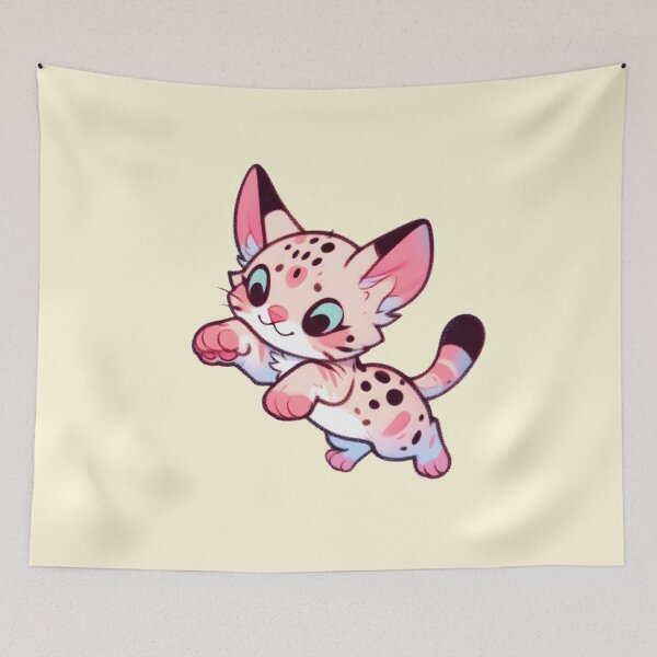 Item preview, Cute savannah cat designed and sold by Anna Halasek.