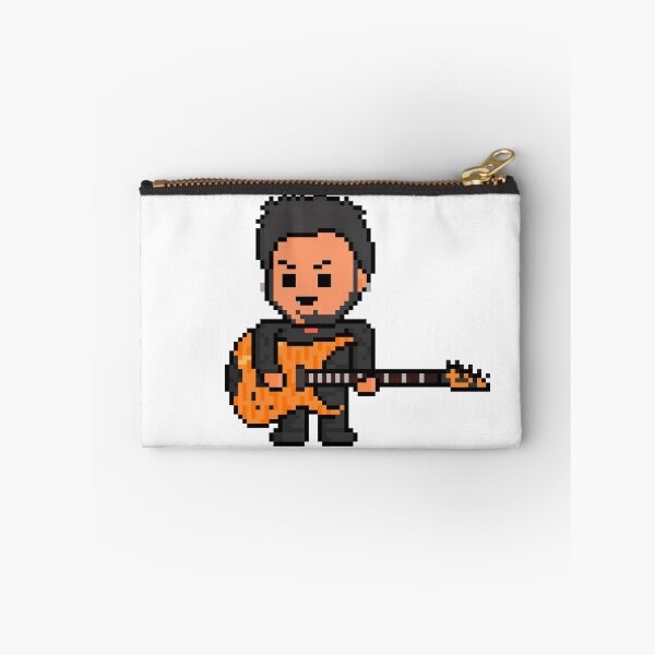 Item preview, Rock Battle Scary Black Eyed Pixel Guitarist designed and sold by gkillerb.