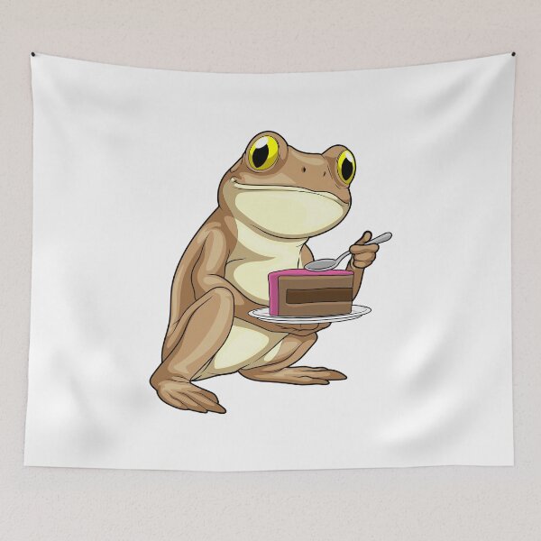 Item preview, Frog Birthday Cake designed and sold by Snabdesign84.