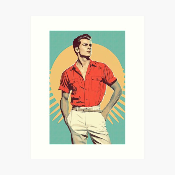 Item preview, Pop Art - Male Portrait designed and sold by AVoidoid.