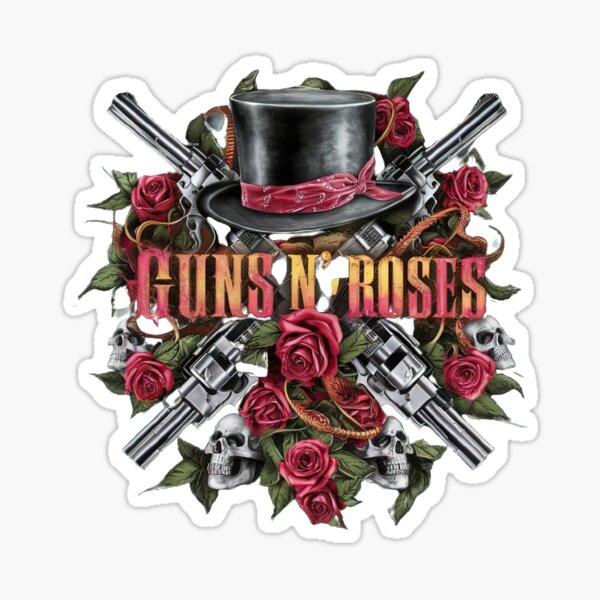 Item preview, Guns N' Roses Rock Artwork – Bold & Dynamic  Design designed and sold by DigitalMoods.