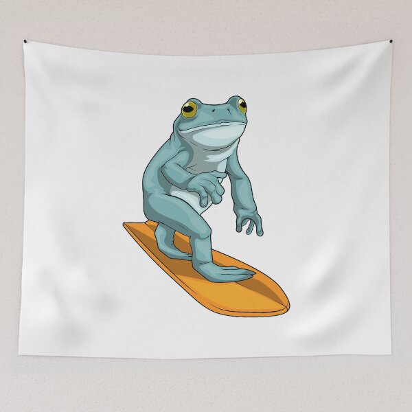 Item preview, Frog Surfer Surfboard designed and sold by Snabdesign84.