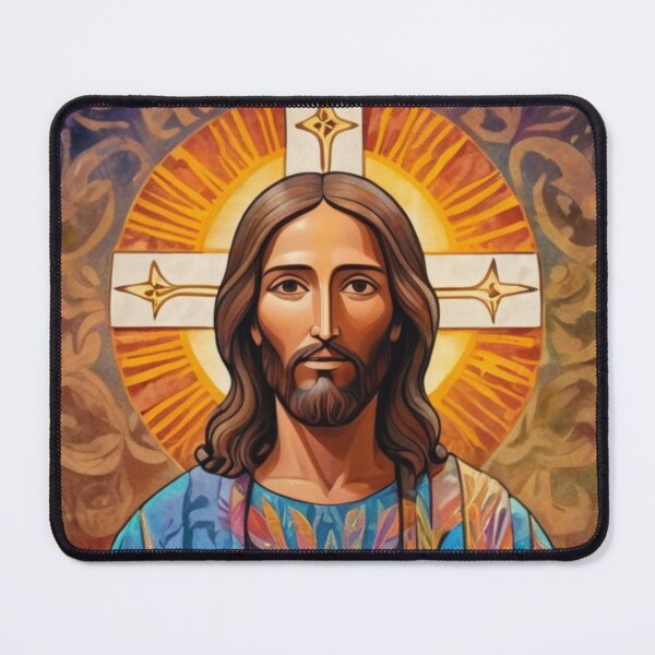 Item preview, Jesus in a batik robe 3 designed and sold by Warih.