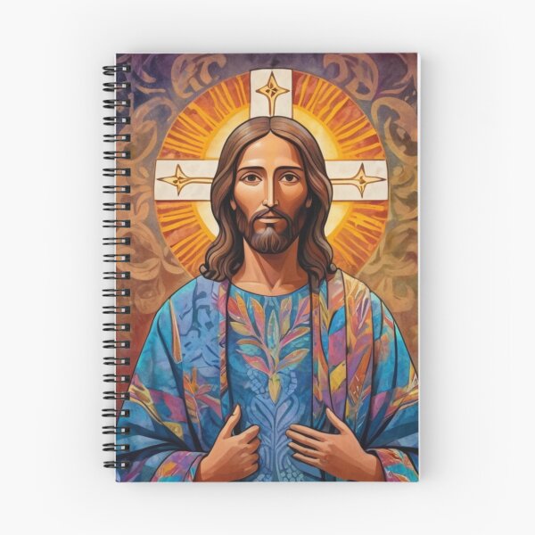 Item preview, Jesus in a batik robe 3 designed and sold by Warih.