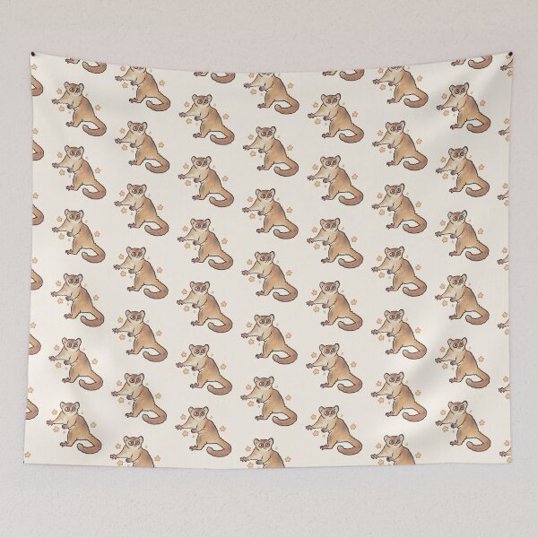 Item preview, Cute Gray mouse lemur art  designed and sold by Artofmayara.