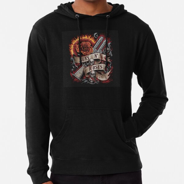 Item preview, Guns N' Roses Rock Artwork – Bold & Dynamic T-Shirt Design designed and sold by DigitalMoods.