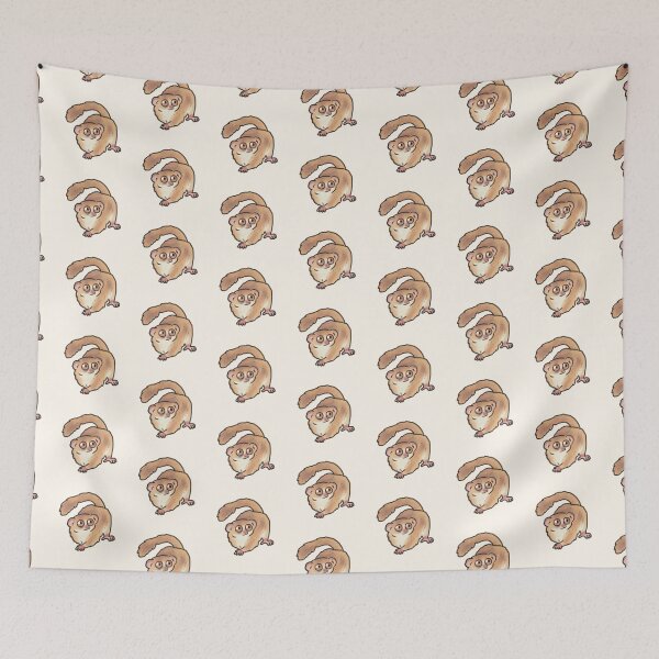 Item preview, Funny Gray mouse lemur art  designed and sold by Artofmayara.