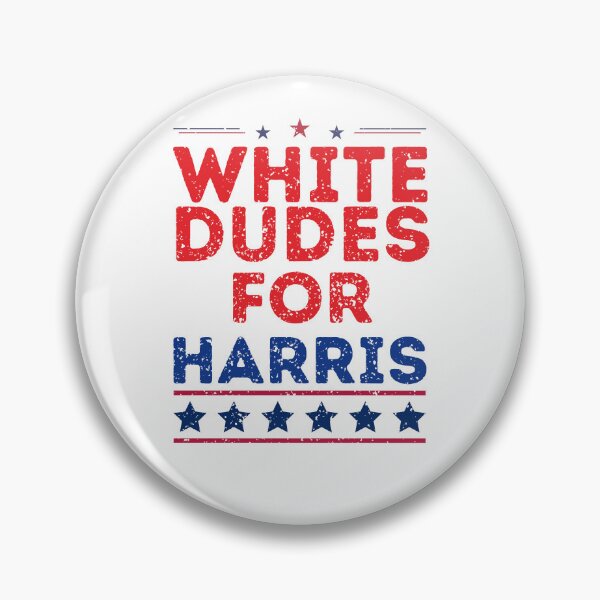 Item preview, White Dudes for Harris 2024 Kamala Harris for President designed and sold by Shopmed01.