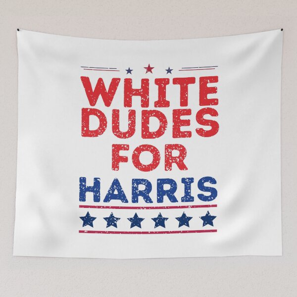 Item preview, White Dudes for Harris 2024 Kamala Harris for President designed and sold by Shopmed01.