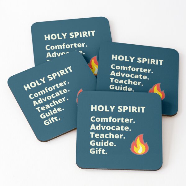Item preview, Holy Spirit Comforter. Advocate. Teacher. Guide. Gift. (v2) Active  designed and sold by amanthaBurn.