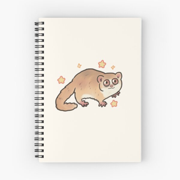 Item preview, Gray mouse lemur with stars designed and sold by Artofmayara.