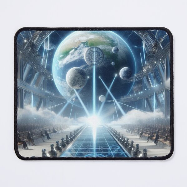 Item preview, A Futuristic Fashion Runway In Zero Gravity. designed and sold by IrsathThaslima.