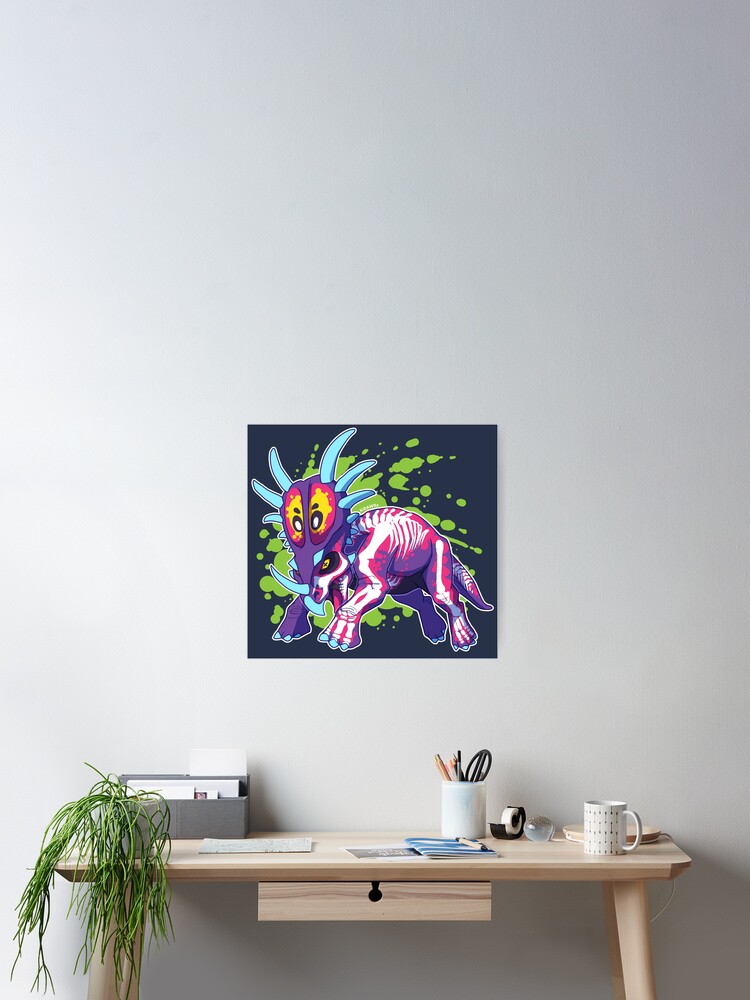 Thumbnail 1 von 3, Poster, Radioaktiver Styracosaurus designt und verkauft von Kirara.