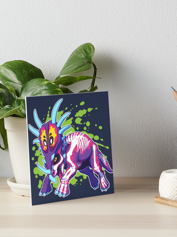 Thumbnail 1 von 2, Galeriedruck, Radioaktiver Styracosaurus designt und verkauft von Kirara.