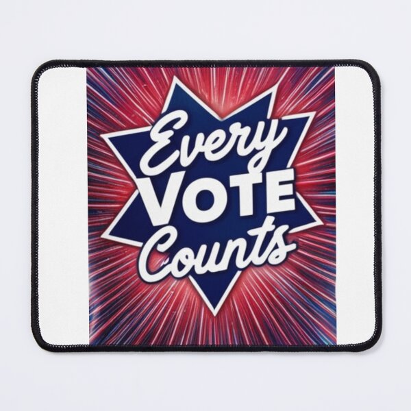 Item preview, Every Vote Counts - Patriotic Election Design designed and sold by merve02shop.