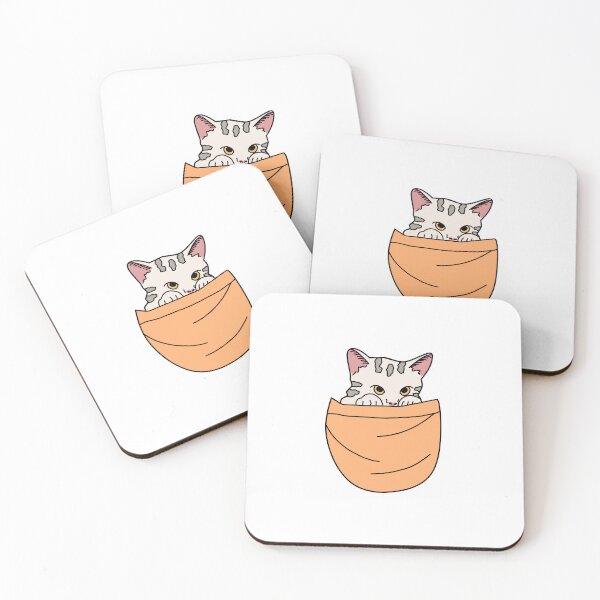 Item preview, Cat in pocket designed and sold by Brexmore3.