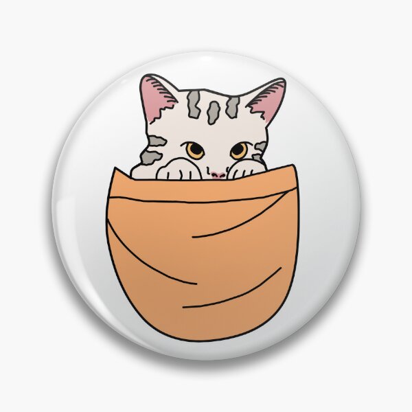 Item preview, Cat in pocket designed and sold by Brexmore3.