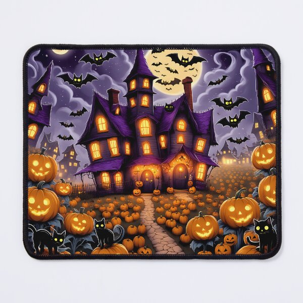 Item preview, Pumpkin town Halloween designed and sold by Lemon-Monday.
