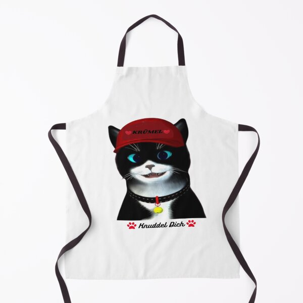 Item preview, Tomcat Krümel with heart designed and sold by Kater-Kruemel.