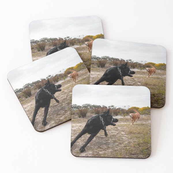 Item preview, dog chasing playing print  designed and sold by Cannanvisual7.