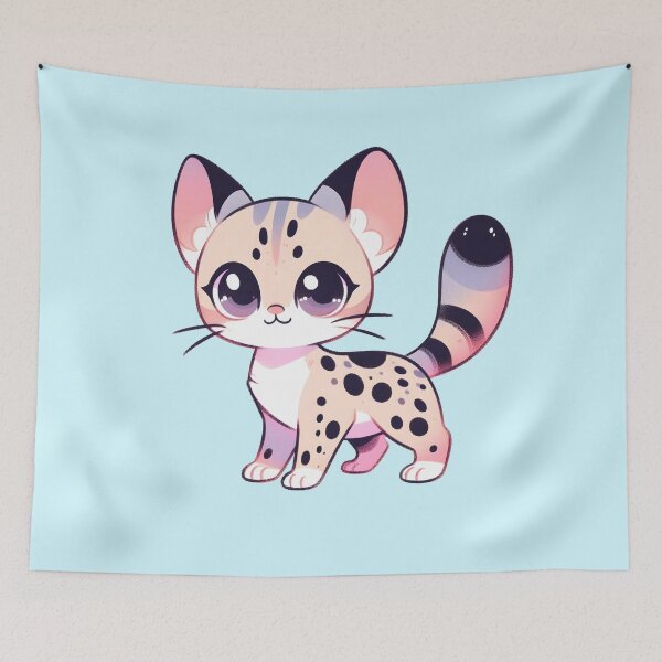 Item preview, Cute savannah cat designed and sold by Anna Halasek.