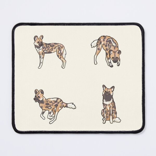 Item preview, African wild dog pack  designed and sold by Artofmayara.
