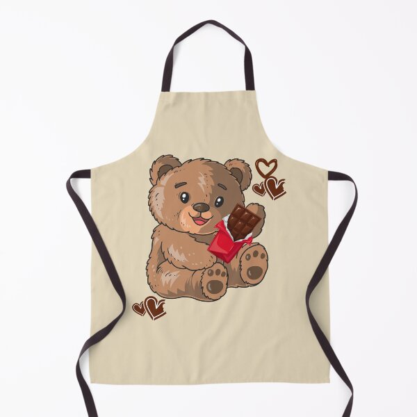 Item preview, Cute Teddy eating Chocolate designed and sold by Annjayy.