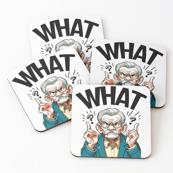 Item preview, Grumpy Old Man Cartoon Illustration comic style designed and sold by HAFIZ-DP.