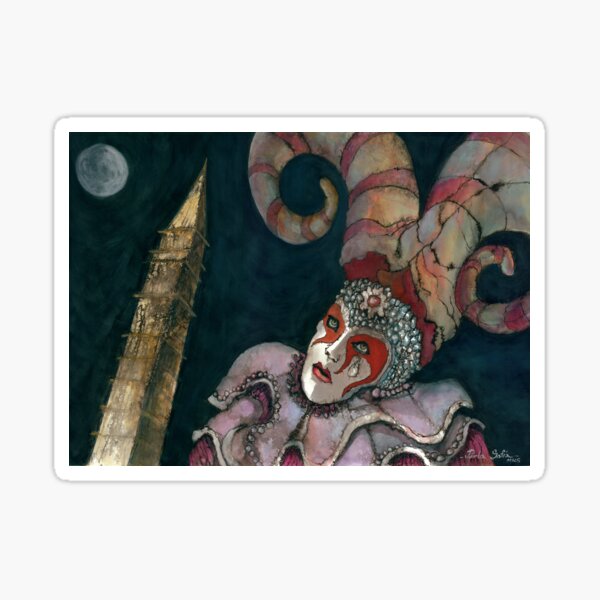 Vista previa del artículo con la obra «CIRQUE DE LUNE», diseñado y vendido por ArtePerlaSofia.