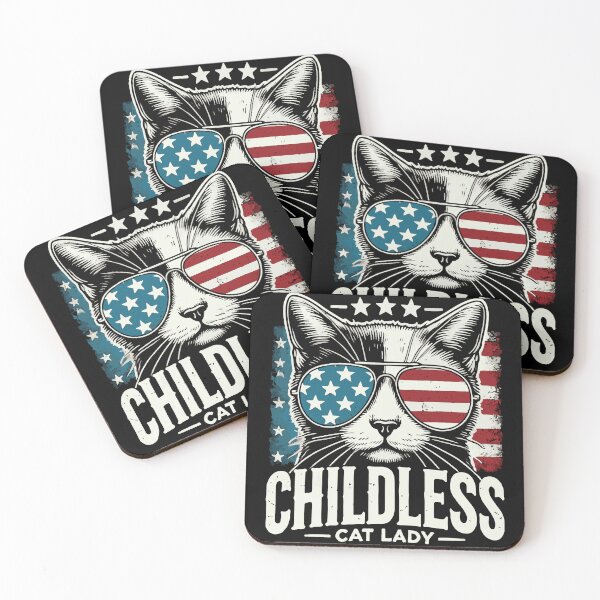 Item preview, Childless cat lady  designed and sold by HofTao.