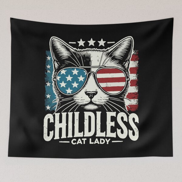 Item preview, Childless cat lady  designed and sold by HofTao.