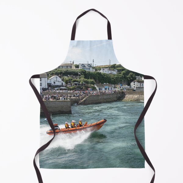 Item preview, Porthleven-Harbour,B-class-Atlantic-lifeboat cornwall designed and sold by kathleenjean.
